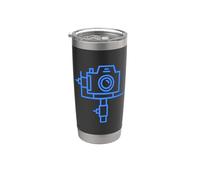 Gimbal Film Maker Influencer en redes sociales Vaso térmico de acero inoxidable de doble pared