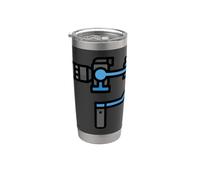 Gimbal Film Maker Influencer en redes sociales Vaso térmico de acero inoxidable de doble pared