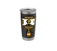 Gimbal Film Maker Influencer en redes sociales Vaso térmico de acero inoxidable de doble pared