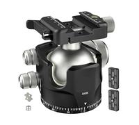 Gimbal Head, Cabezal de bola profesional DX55 con capacidad de carga máxima de 40 kg y disparo panorámico de 360°. Uso versátil con trípodes de cámara.(DX55-P ball head)