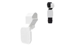 Gimbal Lock compatible con Insta360 Luna Pro, protector de pantalla y clip estabilizador de 3 ejes para transporte, color blanco