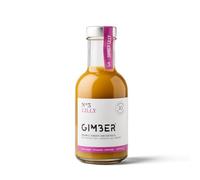 GIMBER Sweet Lilly | Concentrado de jengibre orgánico 200 ml | Bebida orgánica sin alcohol de una mezcla de jengibre, fruta de la pasión, piña y cúrcuma | Esencia de jengibre ecológica premium