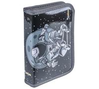 gimboo Estuche Escolar/con Equipamiento/1 Compartimento/1 Separador/Negro