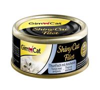 GimCat 70gx24 ShinyCat Filete Atún & Anchoa