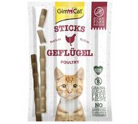 GIMCAT Barritas con pollo y hígado, 4 unidades