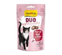GimCat Duo Soft Snacks con Carne de Res con Queso - 1 Bolsa (1 x 50 g)