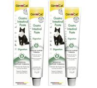 GimCat Expert Line Gastro Intestinal, Pasta Funcional para Gatos - Protección del Sistema digestivo, favorece la Salud intestinal, Tiene un Efecto prebiótico - 1 Tubo (1 x 50 g) (Paquete de 2)