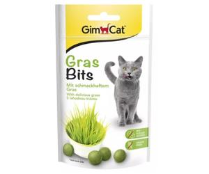 GIMCAT GrasBits: golosinas con hierba, 40 g