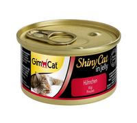GimCat Lata ShinyCat Pollo 70gx24