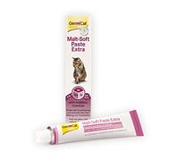 GimCat Malt-Soft Extra, pasta con malta- Anti-Hairball snack para gatos favorece la excreción de bolas de pelo - 1 tubo (1 x 100 g)