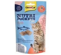 GIMCAT NUTRI POCKETS FISH GATO SALMÓN 60 G