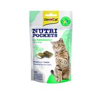 GIMCAT NUTRI POCKETS Golosinas con hierba gatera 60 g