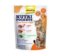 GIMCAT NUTRI POCKETS Malta y vitaminas 150 g