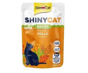 GimCat ShinyCat Broth Pollo Sobres para Gatos 70 gr