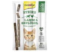 GIMCAT Barritas de cordero y aves (4 unidades)