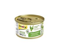 GimCat Superfood ShinyCat Duo pollo con manzana - Comida para gatos con jugoso filete y sin azúcar añadido, para gatos adultos - 24 latas (24 x 70 g)