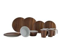 Gimex - Nature Line - Vajilla - Madera - 16 Piezas