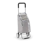 Gimi - CarritoFlexi, acero y poliéster, color gris