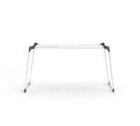 GIMI Dinamik 20 más Tendedero Extensible, Acero, Blanco, 19 Metros de tendido