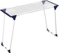 Gimi Dinamik 20 Tendedero de pie Extensible de Acero, 20 m de Longitud de tendido