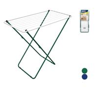 Gimi Plast Tendedero de Suelo para Ropa Azul, Blanco