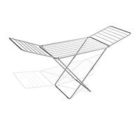 Gimi Tendedero de acero Jolly Silver Mt18 CM180 x 55 x h96