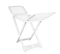 GIMI Tendedero de suelo de resina, estructura con ruedas para fácil desplazamiento zafiro