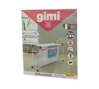 GIMI Tendedero Dinamic 30 de Acero Inoxidable, Metal, Multicolor