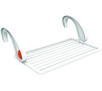 Gimi Virgola Tendedero de balcón de resina 100 %, 10 m de longitud de tendido, dimensión del artículo 6.00 x 94.00 x 49.50 cm