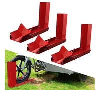 Gimisgu Soporte de montaje para rueda delantera de motocicleta, soporte de montaje de 3 unidades, abrazadera de rueda delantera, soporte para motocicleta, adecuado para neumáticos de 8-24 pulgadas,