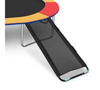Gimisgu Tobogán para cama elástica de 150 cm para cama elástica escalera de trampolín de seguridad accesorio universal para cama elástica para niños soporta 100 kg