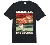 Gimme All The Geckos Guardián de Reptiles Animales Leopardo Gecko Comfort Colors Adult Heavyweight T-Shirt