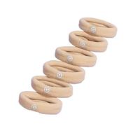 Gimme Beauty Bandas extra elásticas para cabello grueso, diseño pendiente de patente para una máxima sujeción, lazos de alta calidad para cabello grueso y rizado, sujeción elegante y fuerte, rubio