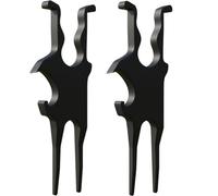 Gimme Golf Tool, 3-in-1 Golf Cigar Holder Tool, Golfs Cigar Holder Divot Tools Multifunctional Portable Cigar Holder Bottle Opener Beer Shotgun Divot Repair Tools Marker Accessories for Golfs Cart(2pc