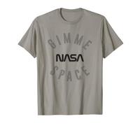 Gimme Space de la NASA con el Logotipo de Gusano de la NASA Camiseta