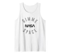 Gimme Space de la NASA con el Logotipo de Gusano de la NASA Camiseta sin Mangas
