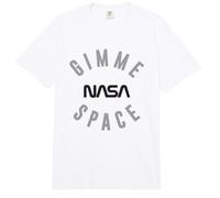 Gimme Space de la NASA con el Logotipo de Gusano de la NASA Comfort Colors Adult Heavyweight T-Shirt