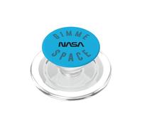 Gimme Space de la NASA con el Logotipo de Gusano de la NASA PopSockets PopGrip para MagSafe
