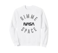 Gimme Space de la NASA con el Logotipo de Gusano de la NASA Sudadera