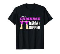 Gimnasia Amante im una Gimnasta Incluso mis Manos están rasgadas Camiseta