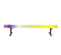 Gimnasia Beam, Barra de equilibrio para el hogar, 180 cm de haz de equilibrio ajustable, 5 alturas ajustables y de bajo nivel, equipo de entrenamiento estable para el suelo con pierna