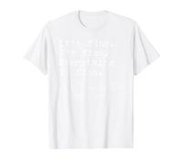Gimnasia Mamá Está Bien Estoy Bien Orgullosa Mamá Senior 2027 Divertido Camiseta gráfica económica, Hombre, Blanco, XL