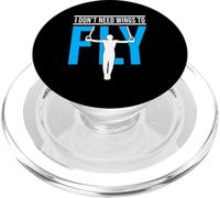 Gimnasia No Necesito alas para Volar Gimnasta Mujeres Niñas PopSockets PopGrip para MagSafe