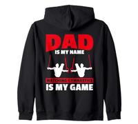 Gimnasia Papá gimnasta papá Sudadera con Capucha
