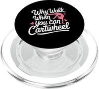 Gimnasia Por qué caminar cuando puedes voltear PopSockets PopGrip para MagSafe