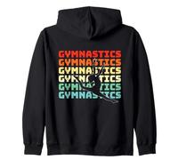 Gimnasia Retro Gymnast Balance Beam Sport Sudadera con Capucha