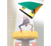 Gimnasia Trampolín Gimnasia Trampolín Salto Puente de Salto Curvo, Equipo de Salto Resortes Piso Equipo Deportivo para Salto de Longitud Escolar, Soporta 198 Libras