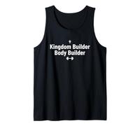 Gimnasio Constructor del Reino de Jesús y Levantamiento de Pesas Camiseta sin Mangas