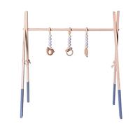 Gimnasio de actividades para niños pequeños,Gimnasio infantil con marco de madera inodoro | Juguetes de desarrollo temprano para guardería, sala de recién nacidos, sala de estar, centro de Bexdug