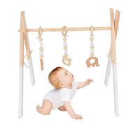 Gimnasio de actividades para niños pequeños, Marco de madera de pino ecológico, Productos de entretenimiento para recién nacidos para habitaciones de recién nacidos, guarderías, centros de Neamou
